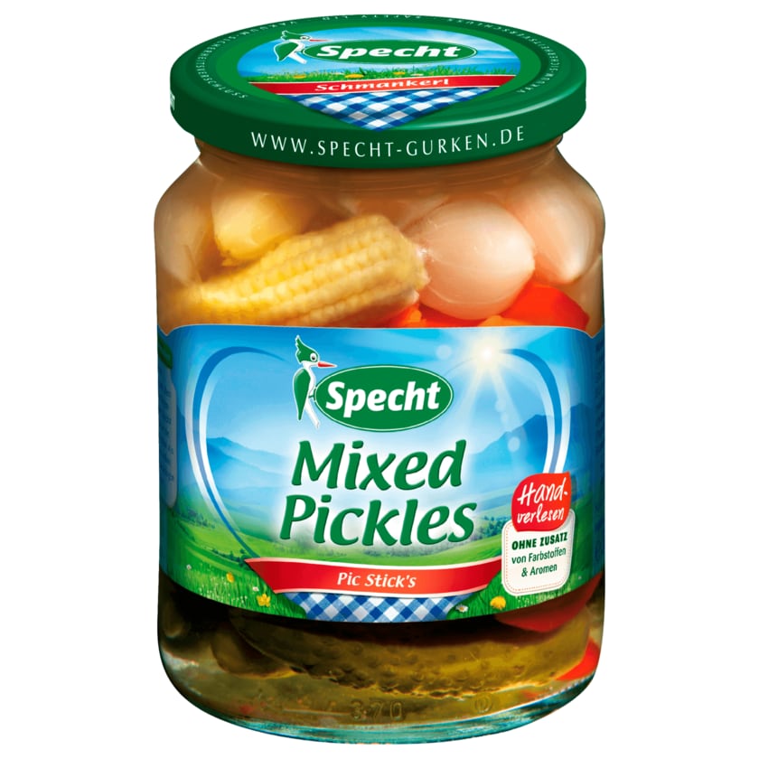 Specht Mixed Pickles Auslese 370ml